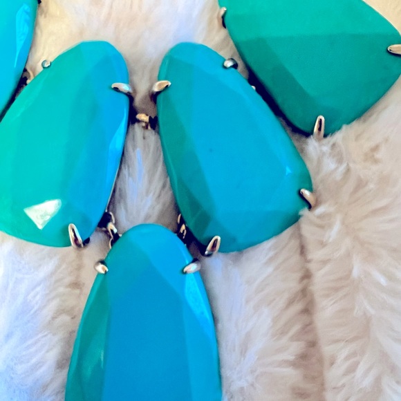 *VINTAGE* Kendra Scott Harlow NWOT - Teal - Picture 3 of 4